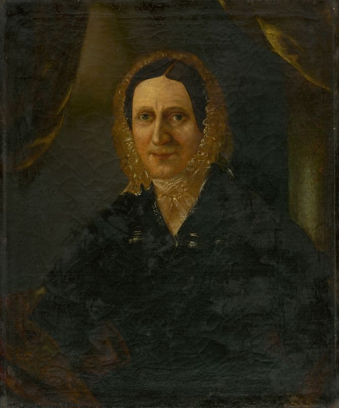 Portrét manželky spišského právnika Raisa as a canvas print