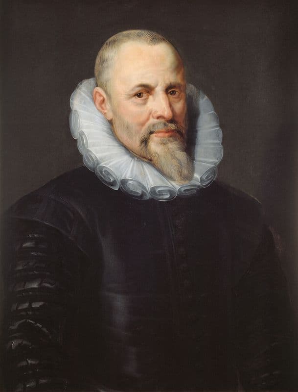 Portret van Jan I Moretus (between 1612 and 1616) as a canvas print