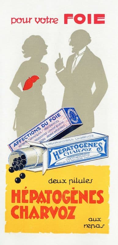 Pour votre Foie as a canvas print