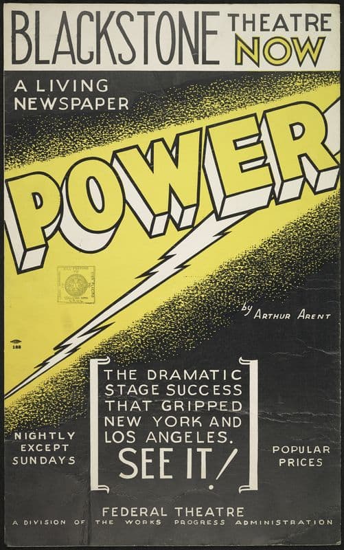 Power (1934-1943) as a canvas print