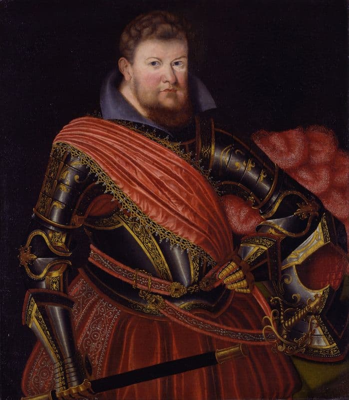 Prince Elector Christian II of Saxony as a canvas print