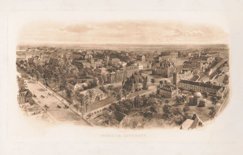 Princeton University as a canvas print