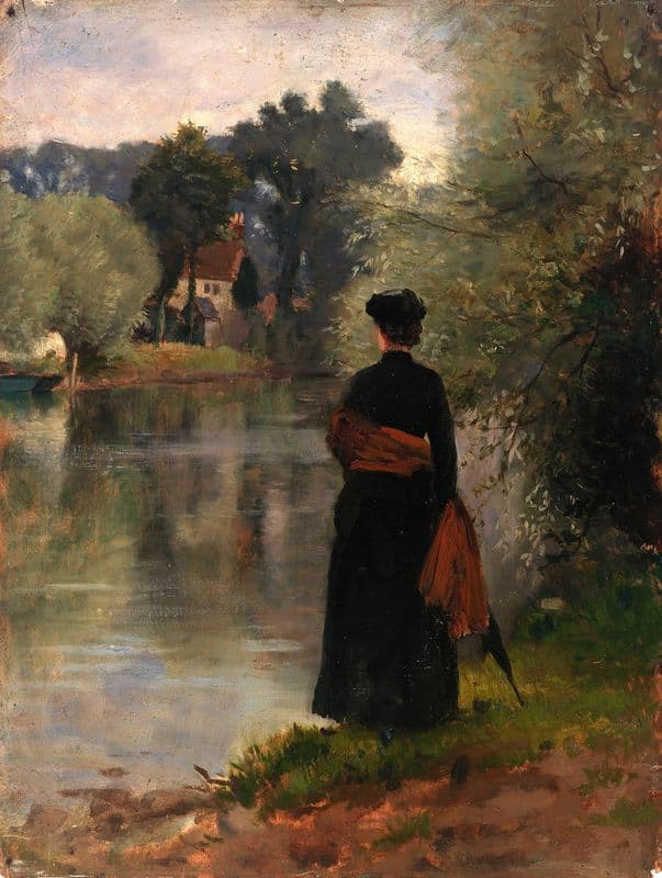 Promenade as a canvas print