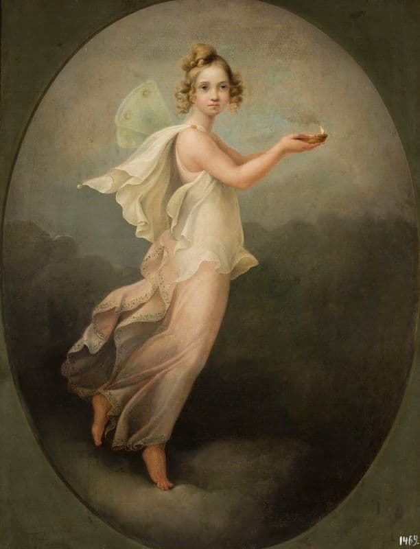 Psyche as a canvas print
