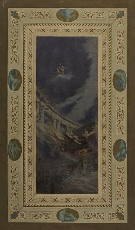 Psyché livrée à l’amour as a canvas print