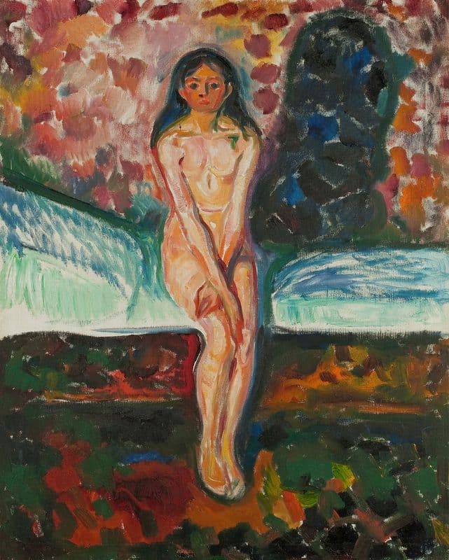 Puberty (1914–16) as a canvas print