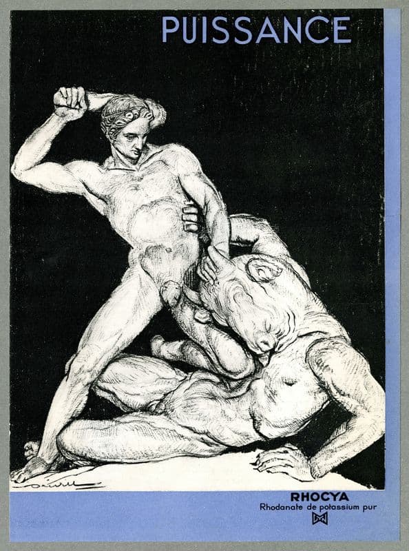 Puissance (1910-1950) as a canvas print