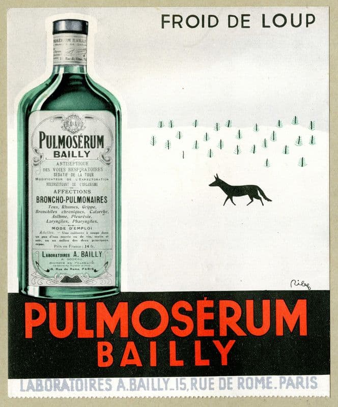 Pulmosérum (1910-1950) as a canvas print