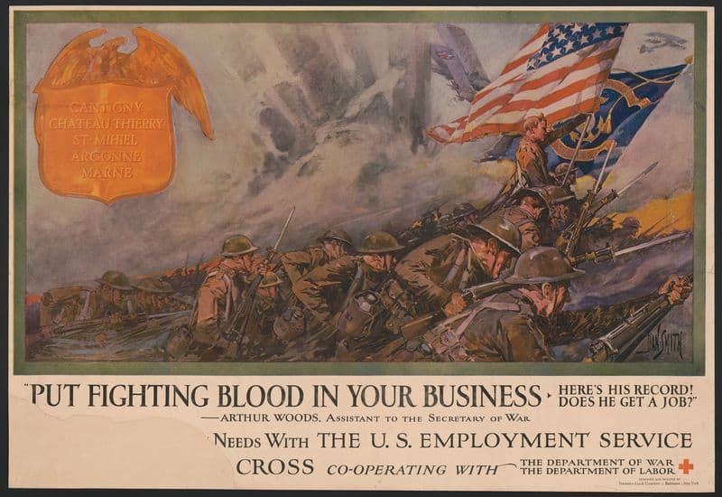 Put fighting blood in your business Here’s his record! Does he get a job! as a canvas print