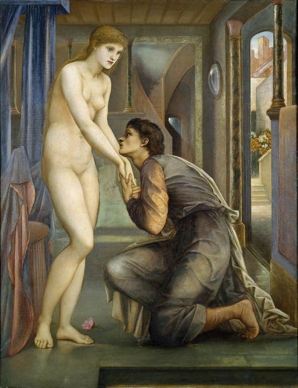 Pygmalion And The Image – The Soul Attains as a canvas print