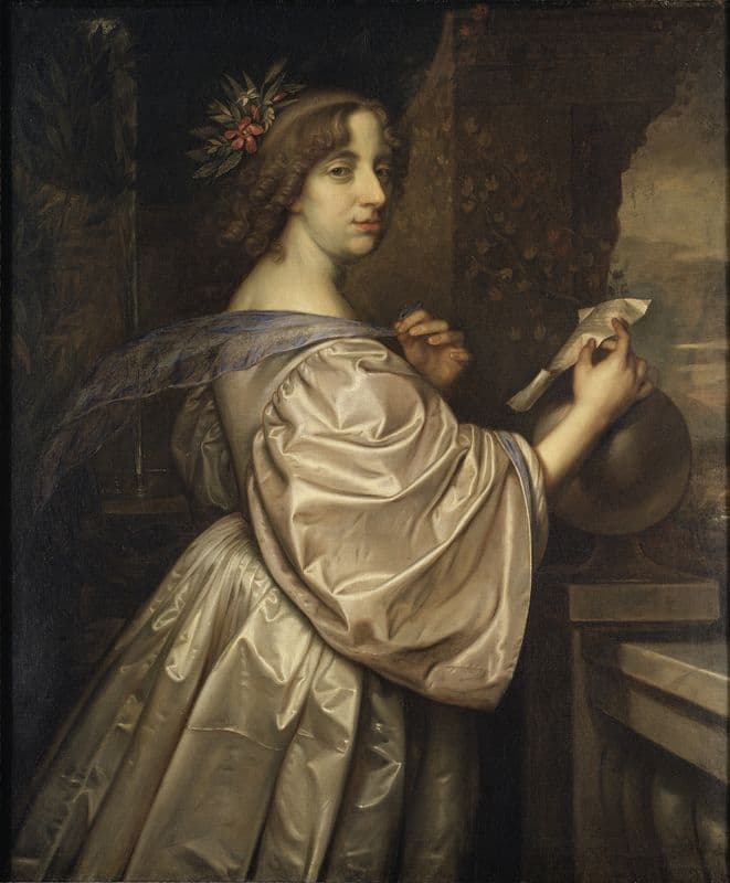 Queen Christina of Sweden (1626 – 1689) as a canvas print