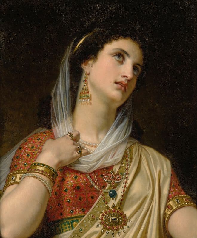 Queen Esther as a canvas print