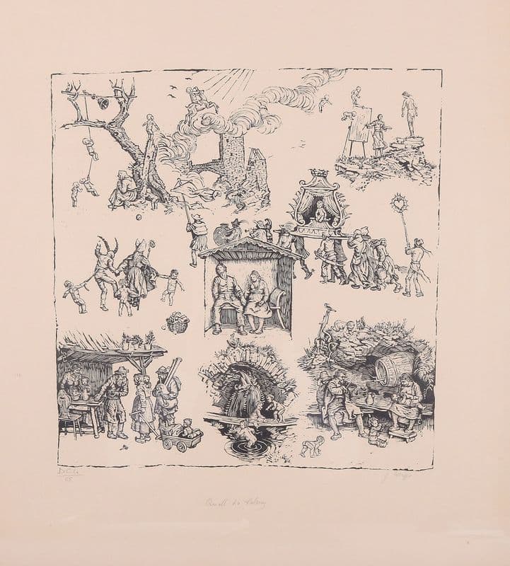 Quell des Lebens as a canvas print