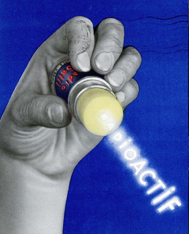 Radioactif as a canvas print