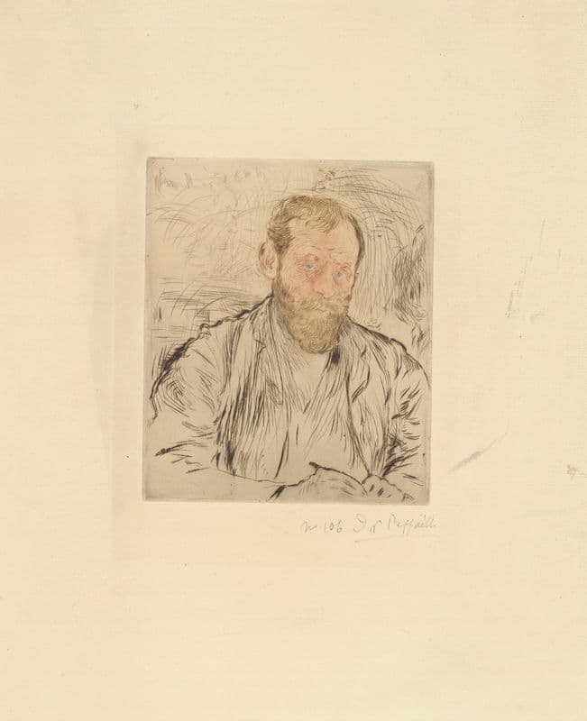 Raffaëlli, par lui-même as a canvas print