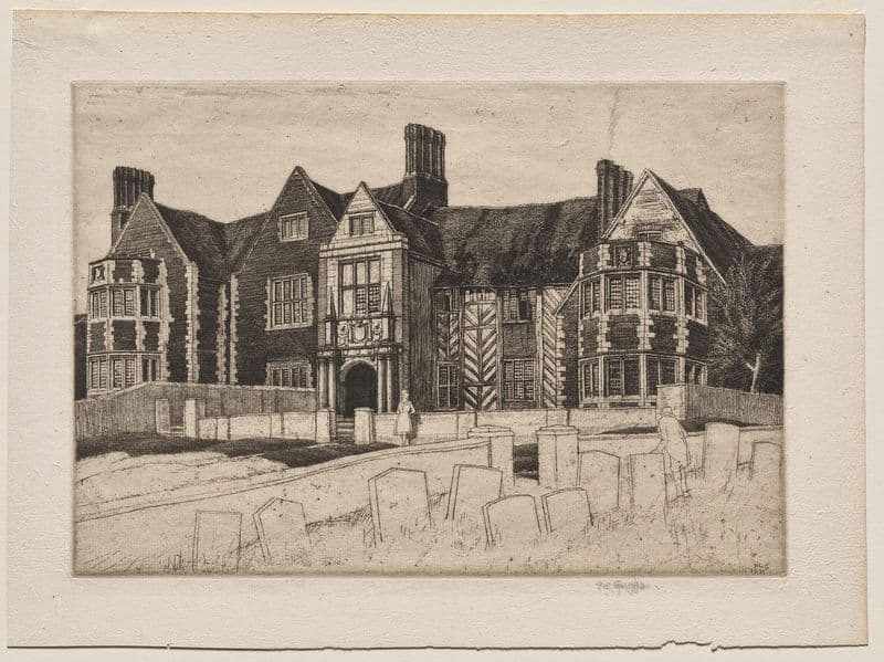 Ragdale Hall as a canvas print