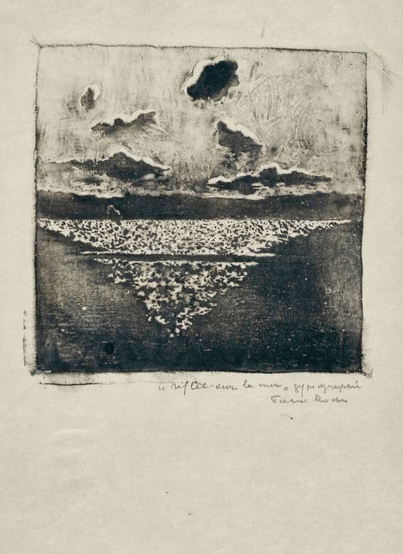 Reflet sur la mer, PPG4979.jpg as a canvas print