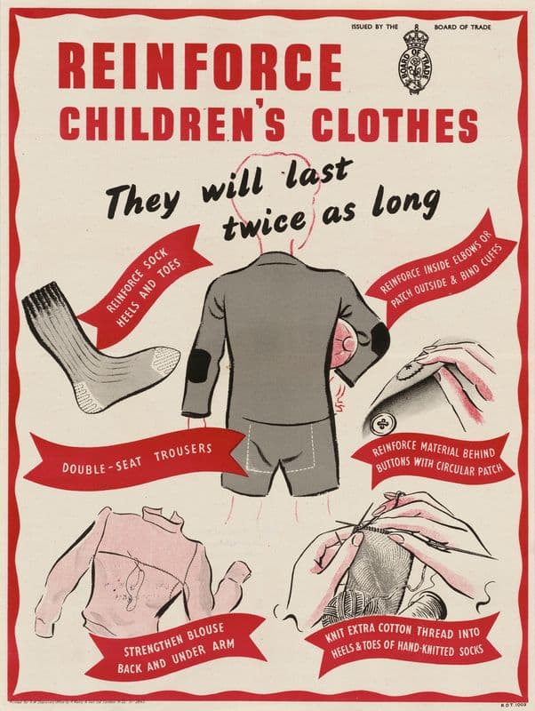 Reinforce Children’s Clothes as a canvas print