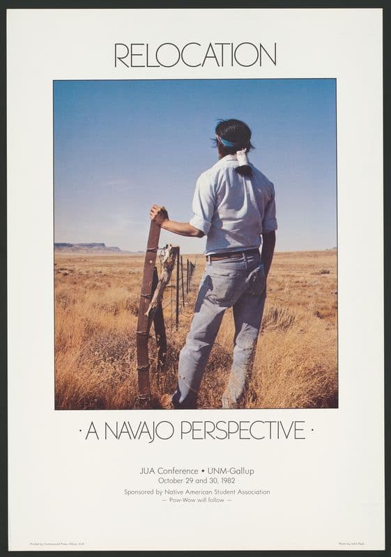 Relocation – a Navajo perspective as a canvas print