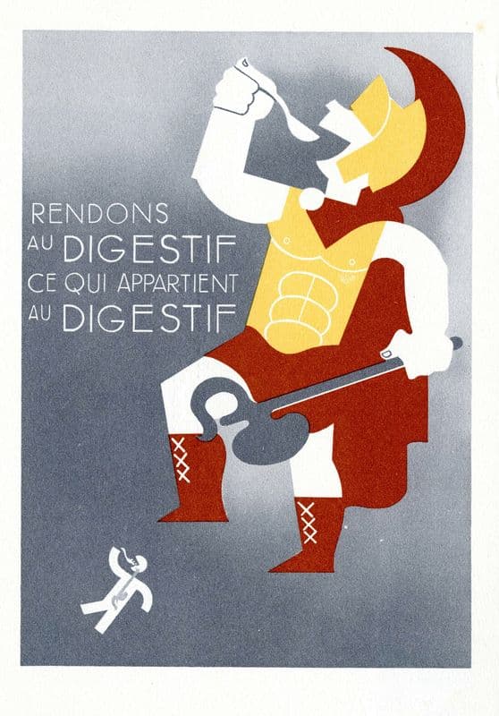 Rendons au digestif ce qui appartient au digestif as a canvas print