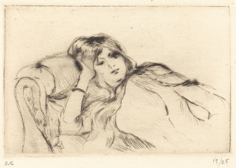 Rest (1888-1890) as a canvas print