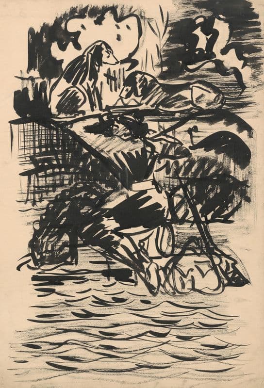 Rest (1940–1944) as a canvas print