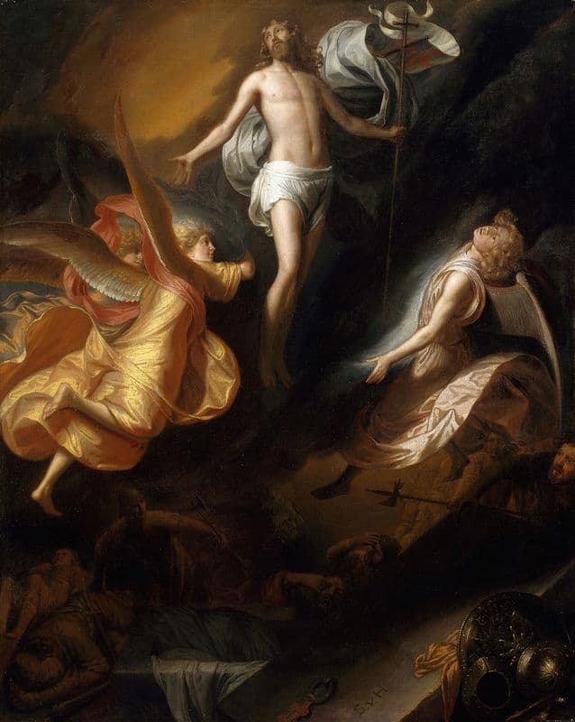 Resurrection of Christ as a canvas print