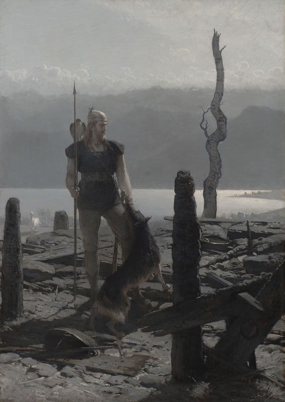 Return of Frithiof as a canvas print