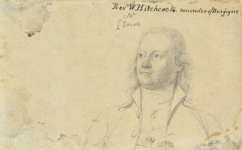 Rev. W. Hitchcock as a canvas print