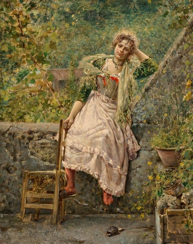 Reverie as a canvas print