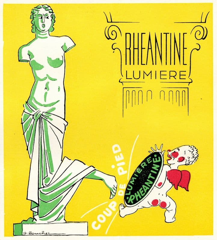 Rheantine (1910-1950) as a canvas print
