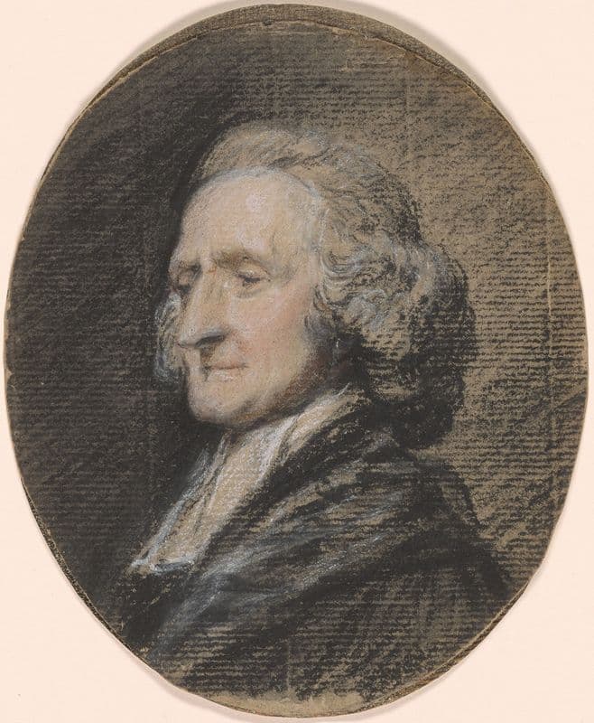 Richard Graves (1715-1804), Rector of Claverton, Somerset as a canvas print