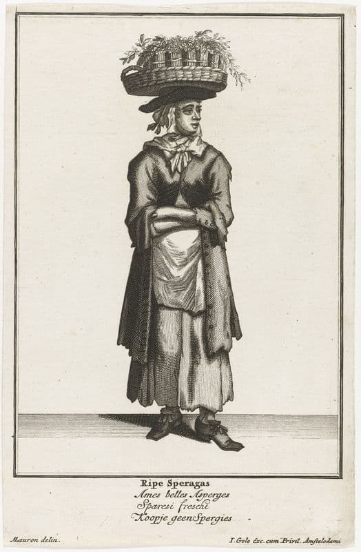 Ripe Sperages (1688 - 1724) as a canvas print