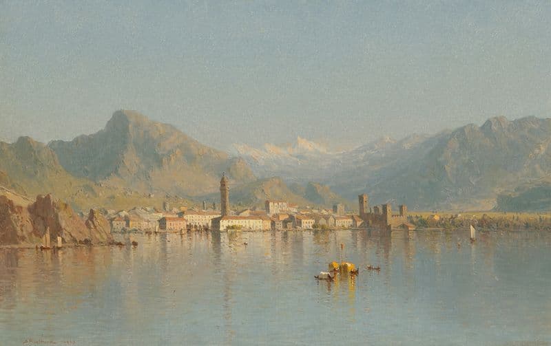 Riva, Lago di Garda as a canvas print