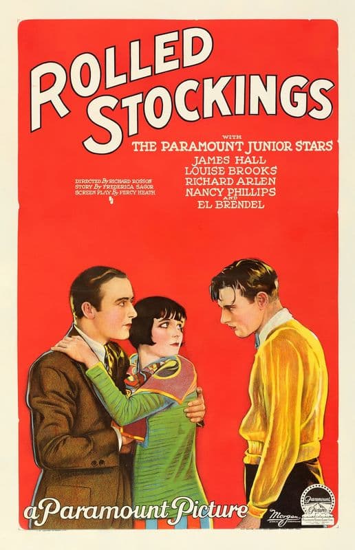 Rolled Stockings as a canvas print