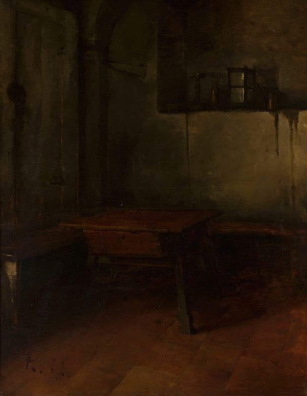 Room interior as a canvas print