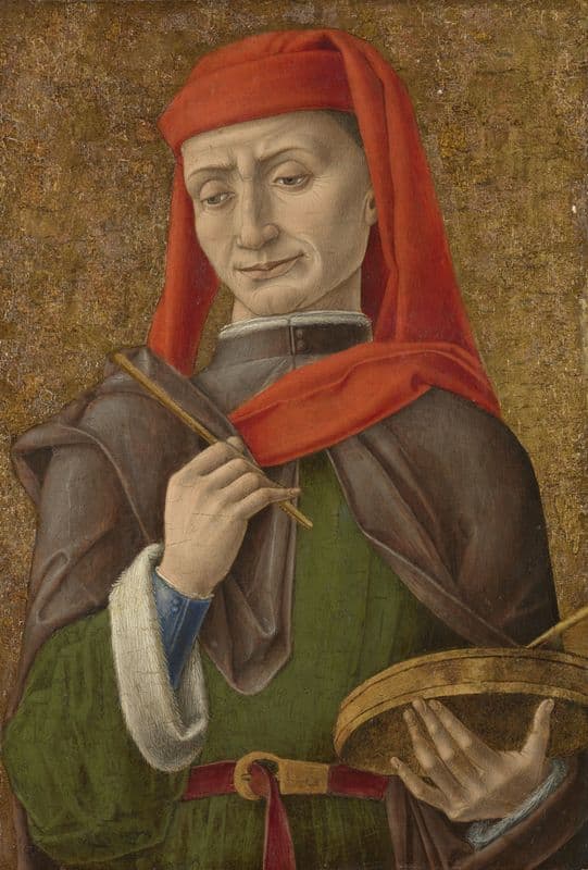 Saint Damian (or Cosmas) (1465 - 1480) as a canvas print