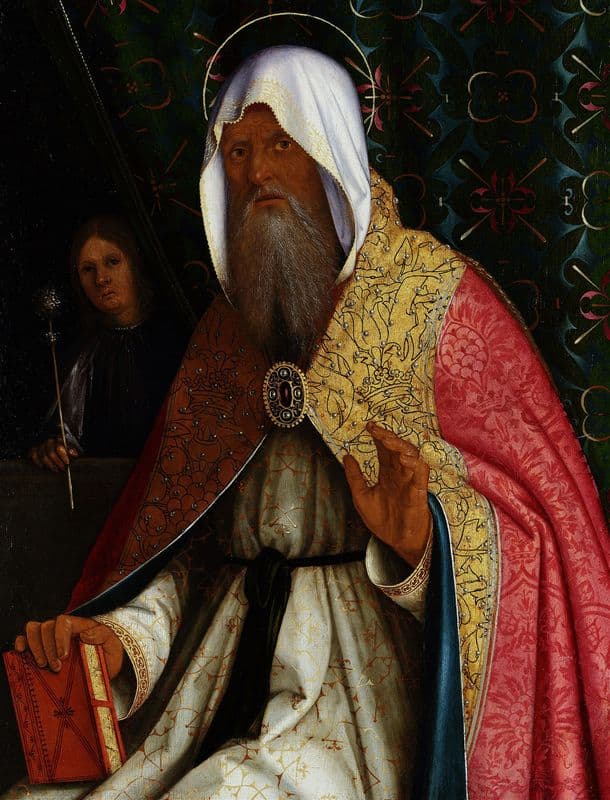Saint Matthew (c. 1503) as a canvas print