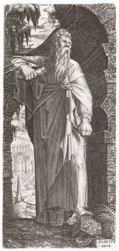 Saint Paul as a canvas print