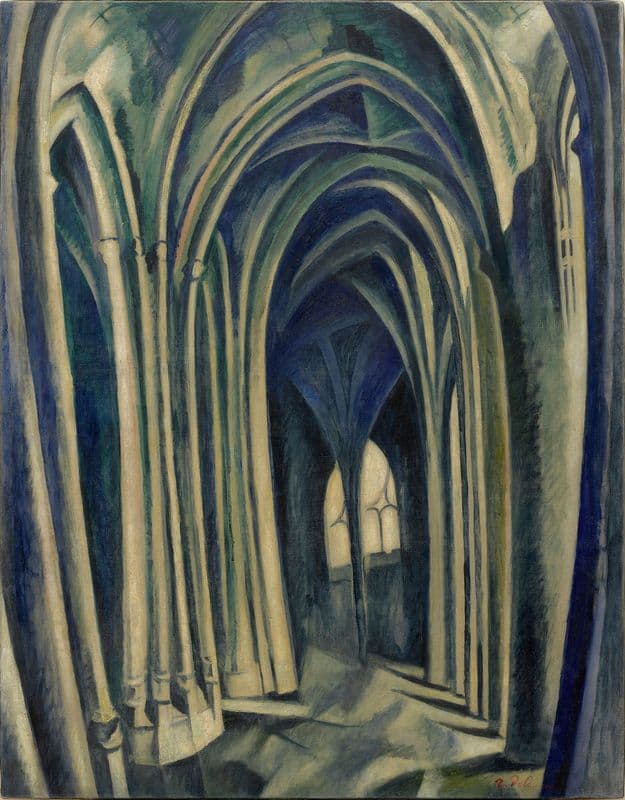 Saint-Séverin No. 3 (1909-1910) as a canvas print