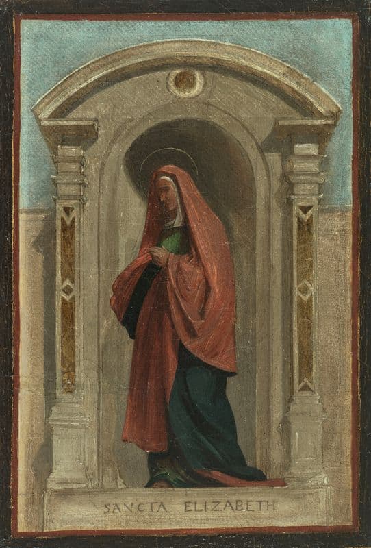 Sainte Elisabeth as a canvas print