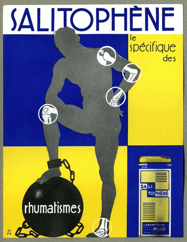 Salitophène (1910-1950) as a canvas print