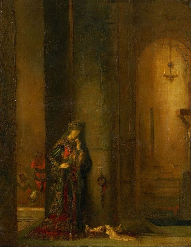 Salome At The Prison as a canvas print