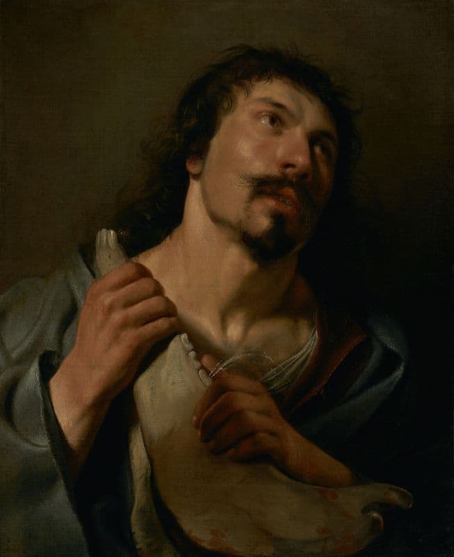 Samson With The Jawbone as a canvas print