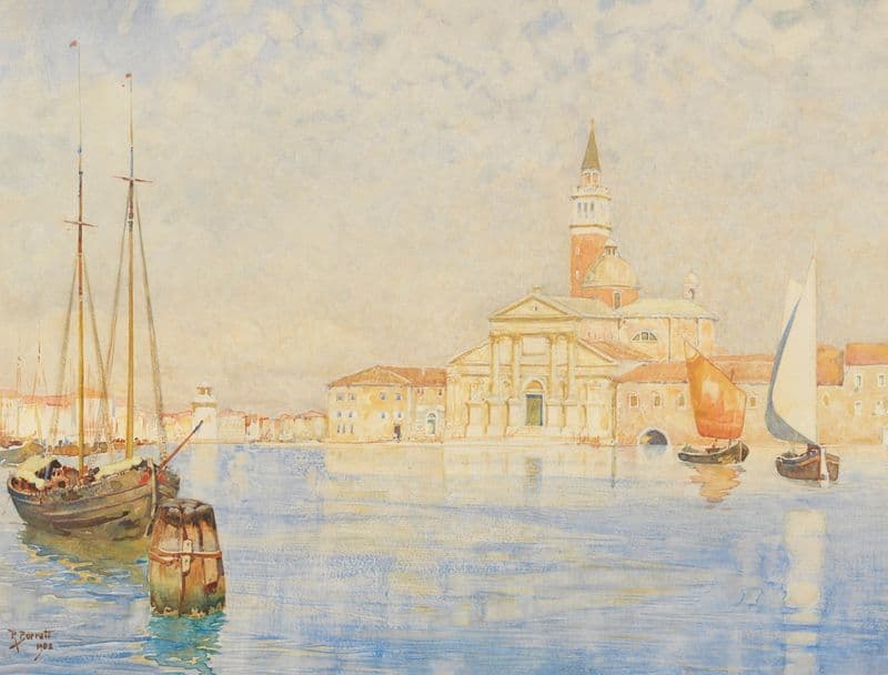 San Giorgio Maggiore, Venice as a canvas print