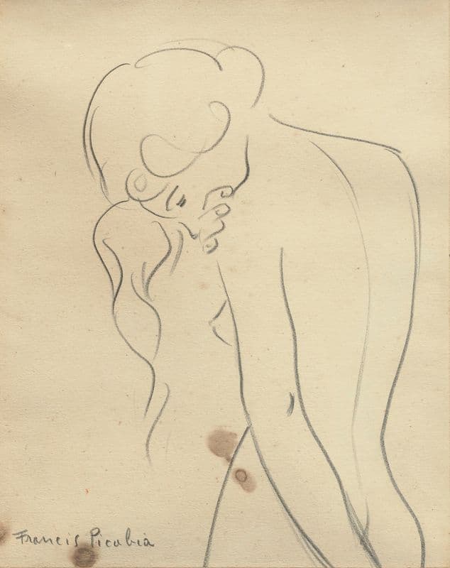 Sans titre (1940-42) as a canvas print