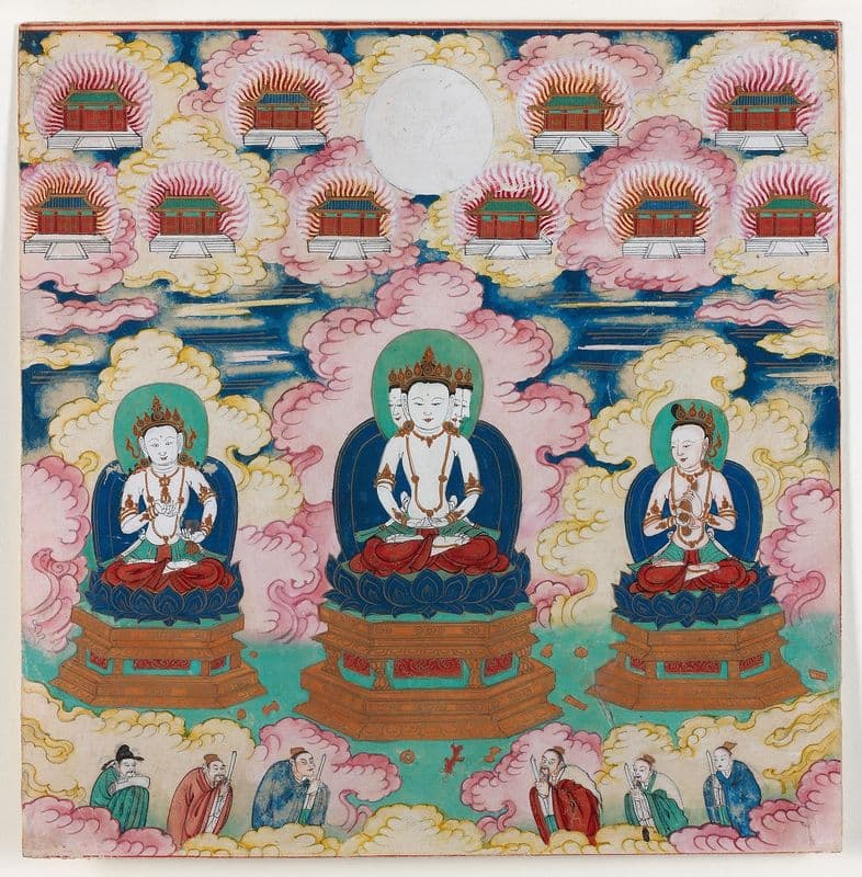 Sarvavid Vairocana (18th century) as a canvas print