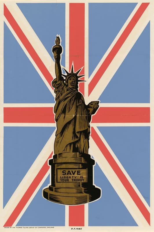 Save – Liberty is Your Trophy as a canvas print
