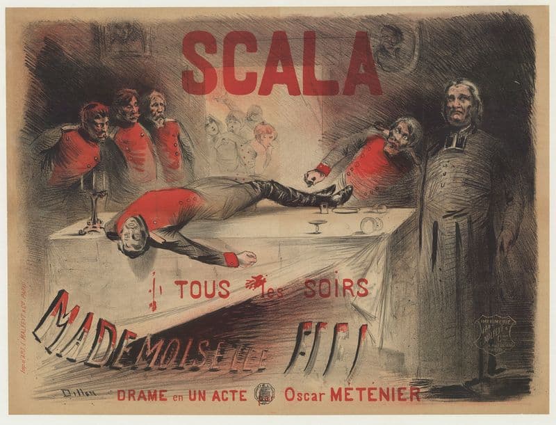 Scala… Mademoiselle Fifi, drame en un acte par Oscar Méténier as a canvas print