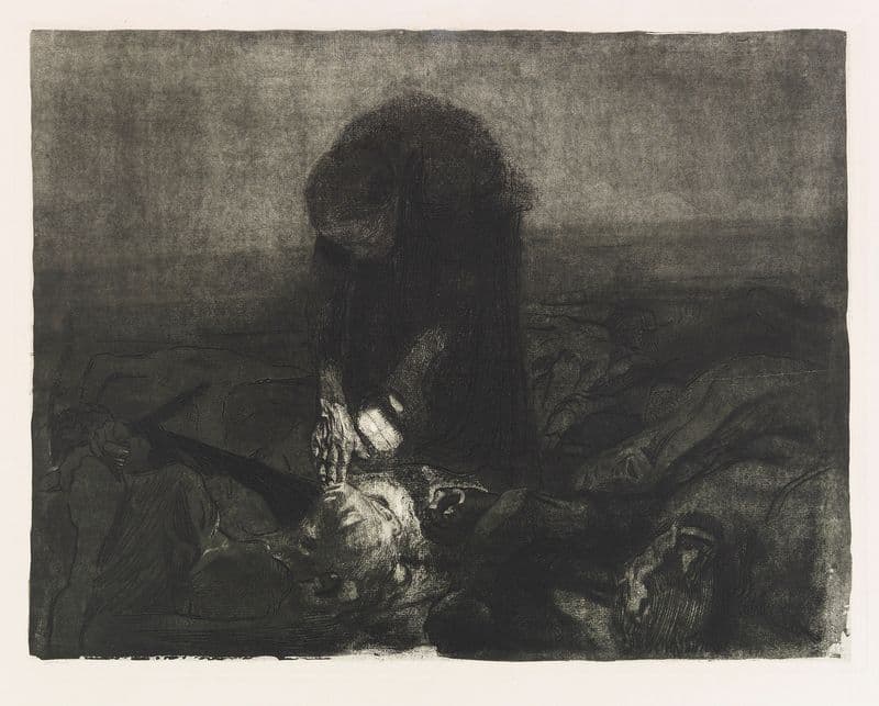 Schlachtfeld as a canvas print